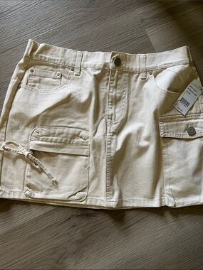 Womens denim skirt